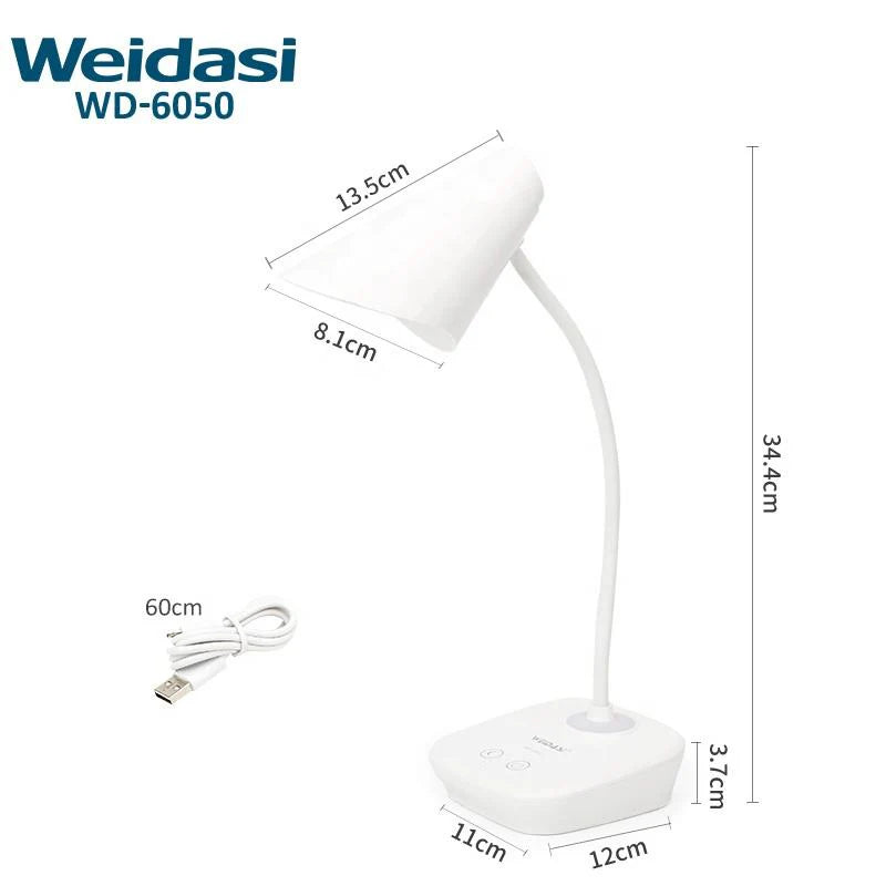 Weidasi LED Rechargeable Table Lamp
